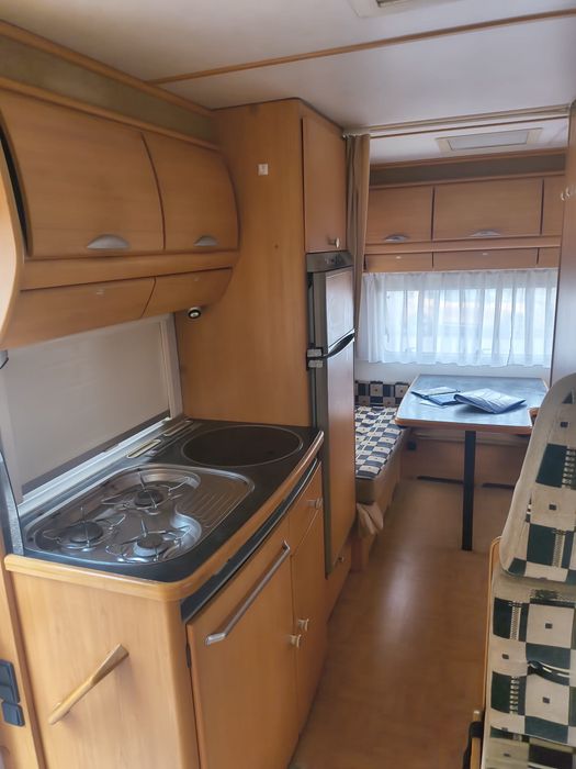 fiat ducato lmc 2001r 2.8jtd alkowa z tylu stolik lub lozko 6.7m 5osobowy