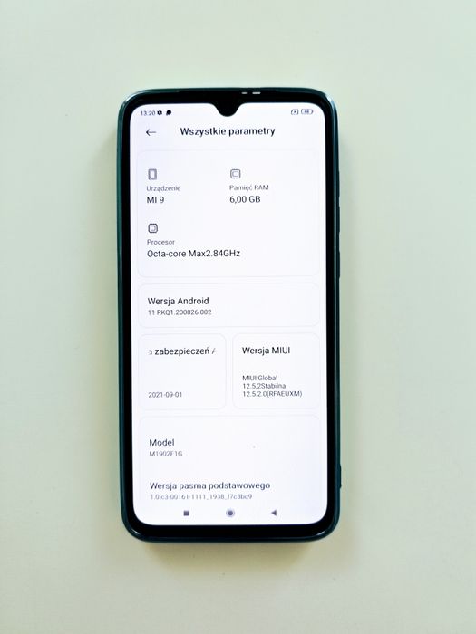 Telefon Smartfon Xiaomi Mi 9 Ocean Blue Dual SIM 6GB 64GB + akcesoria