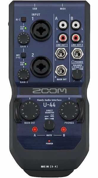 Interface portatil Zoom U 44