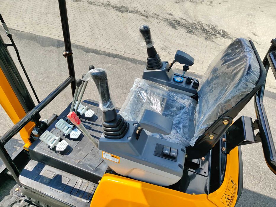 Minikoparka APS K12 | 950 kg | Wąska 93 cm | Gwarancja | Serwis | Joystick | KOOP 7kW