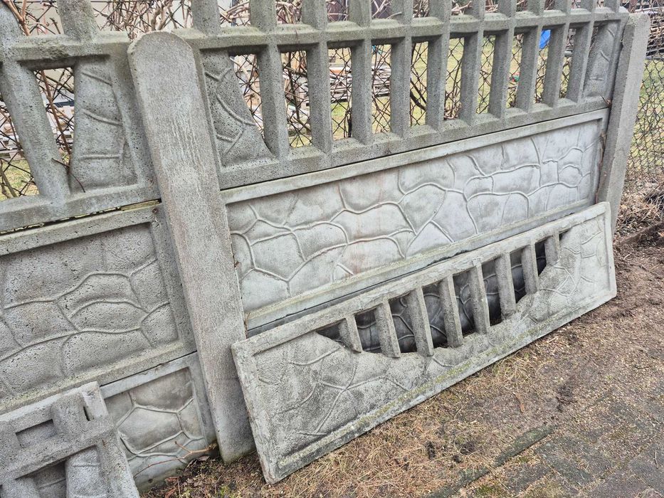 Przęsła betonowe i supki