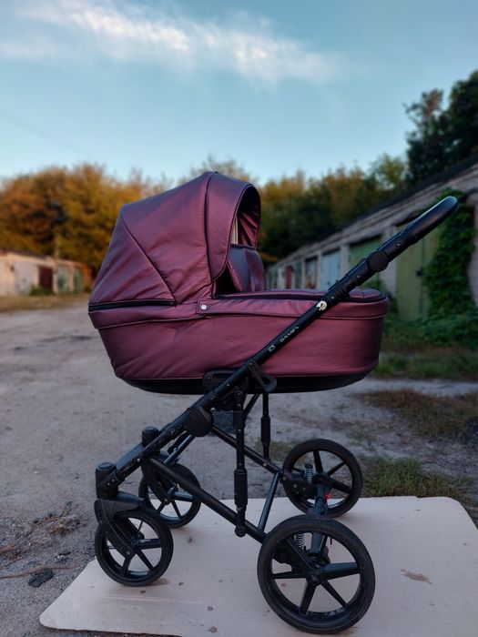 Коляска  adamex amelia эко кожа