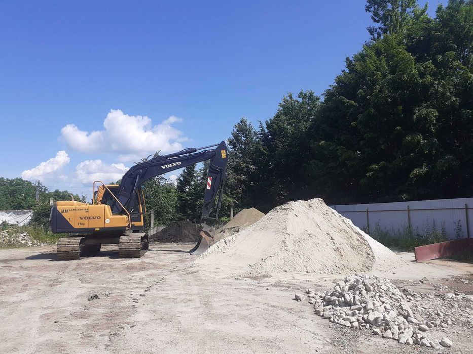 послуги оренда гусеничного екскаватора міні екскаватора гідромолота