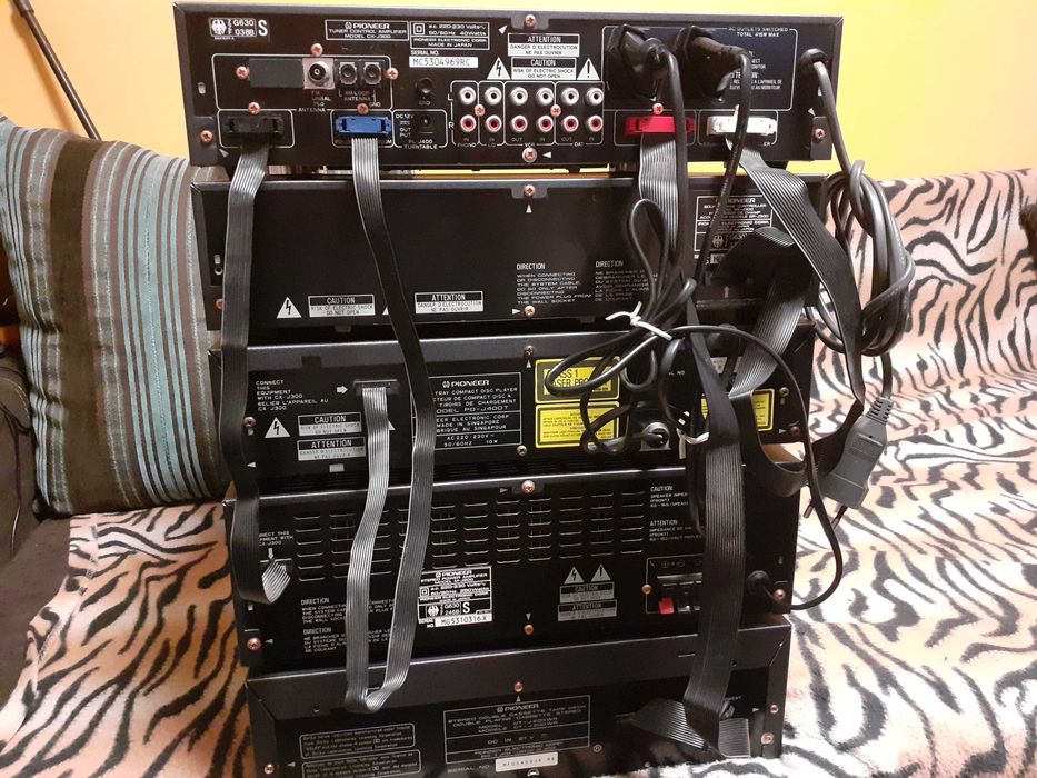 Wieża Hi-Fi Pioneer pilot + Bluetooth