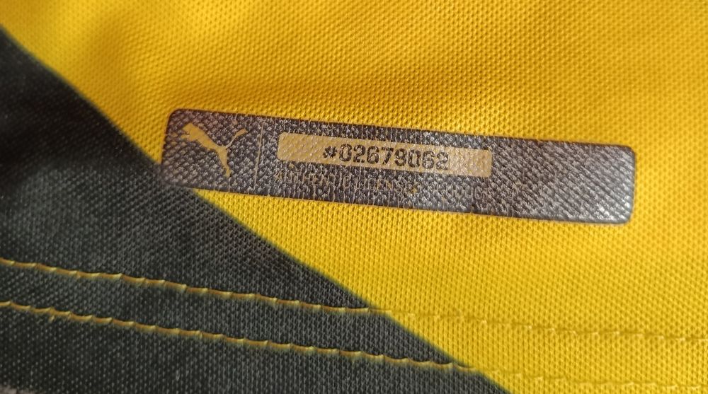 Koszulka Puma meczowa Borussii Dortmund -Durm 37 sezon 2014/2015