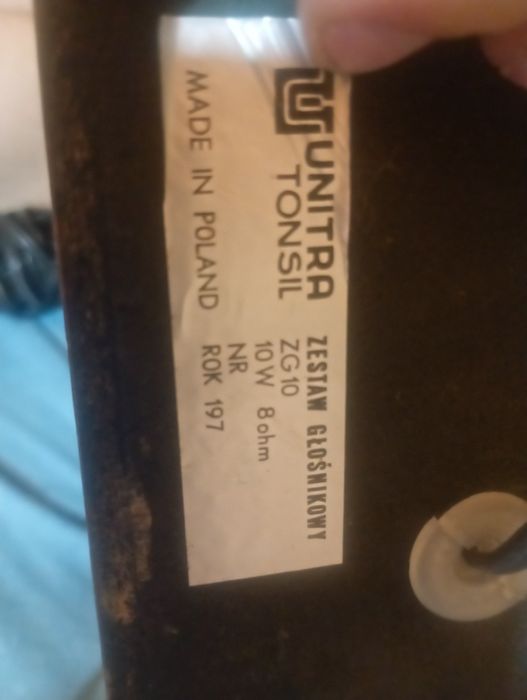 Kolumny Unitra Tonsil ZG10