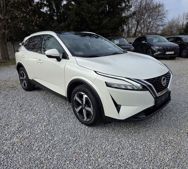 Nissan Qashqai 1.3 Mild- Hybrid Premiere HUD Panorama Gwarancja Mechaniczna Śliczny