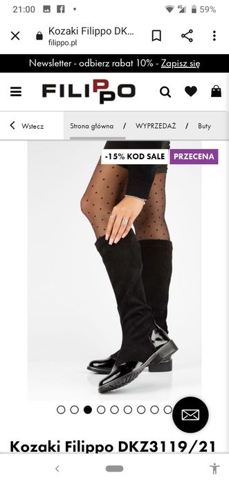 Buty damskie marki filipo