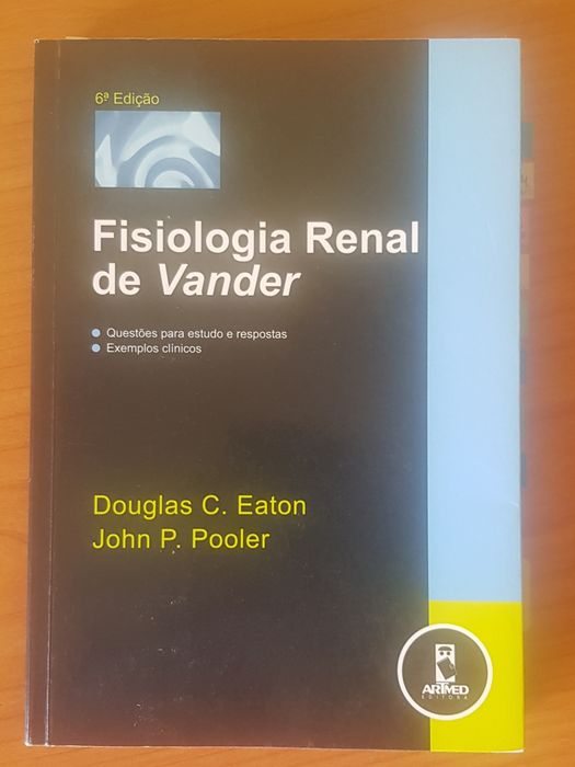 Vendo livro Fisiologia Renal de Vander 6° edição