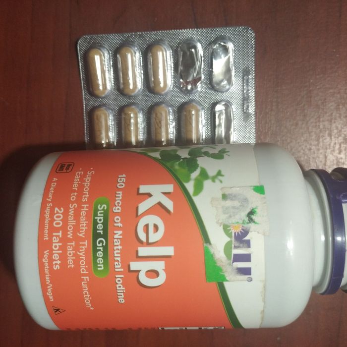 Kelp Now 150 mcg 30 pcs + Альба 7 шт