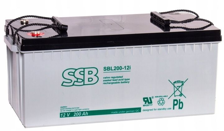 Акумуляторна батарея SSB Battery SBL200-12i AGM 12V 200Ah