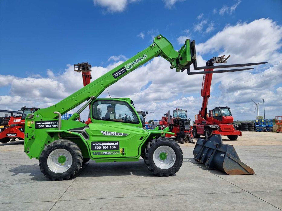 Wynajem ładowarki teleskopowej Manitou 790 Merlo duży udźwig