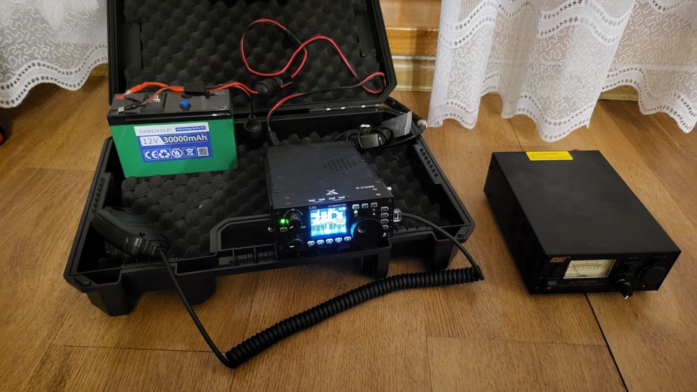 Radio KF Xiegu G90 zestaw