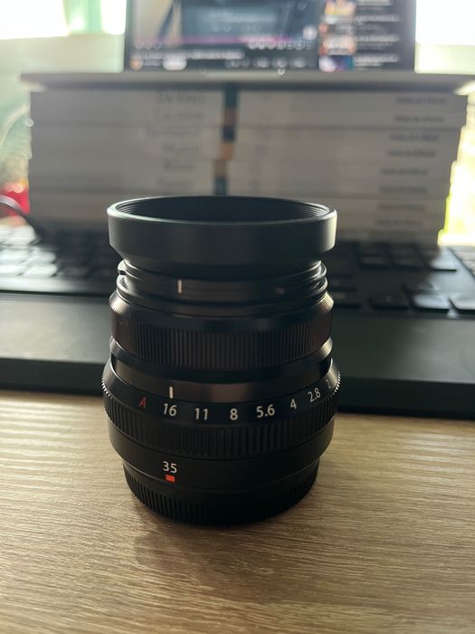 Lente Fujifilm 35mm F2 R WR PERFEITO estado