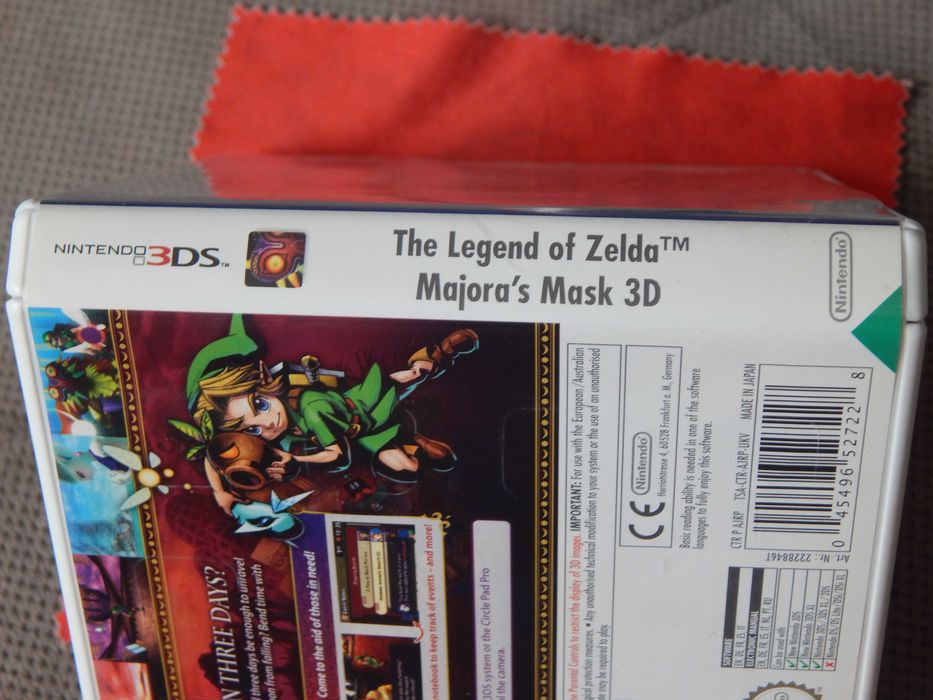 Zelda - M M 3d na 3ds nintendo Majora's Mask