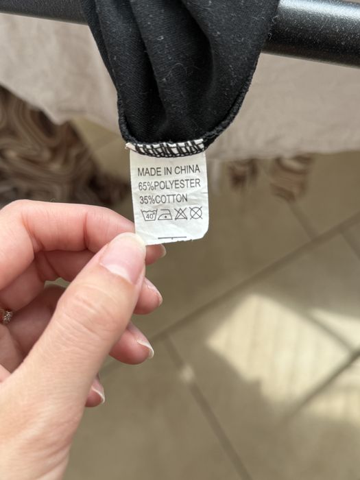 Чорна міні сукня Б/у Aliexpress