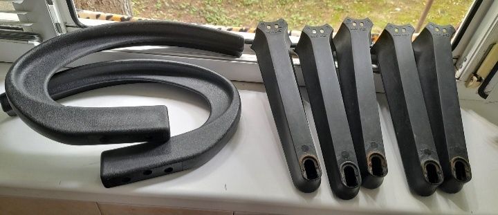 Газовий ліфт,колеса  для комп'ютерного крісла. Цей вживаний газовий лі