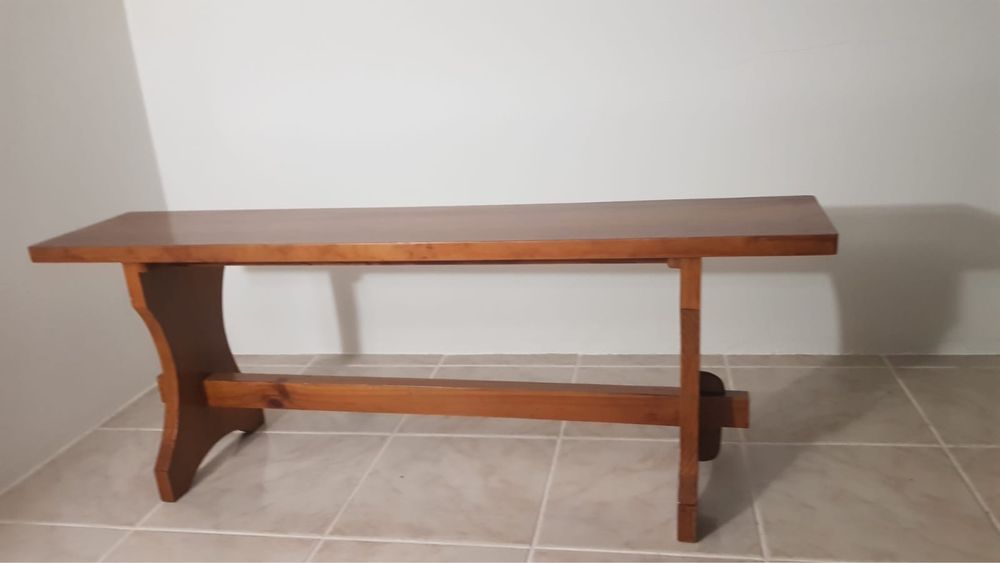 Banco corrido madeira