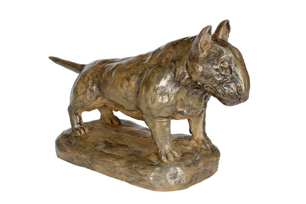 Bull Terrier VI figurka na drewnie Art-Dog