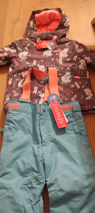 Komplet narciarski, kombinezon zimowy, cool club, smyk,92
