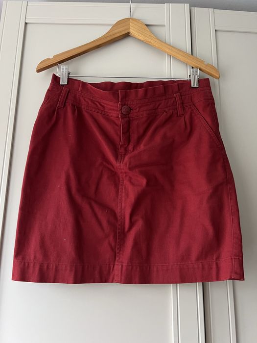 Ceglasta mini spodnica camaieu 36 38 40