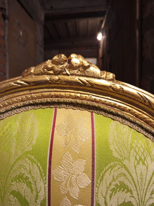 Fotel ludwik styl barokowy