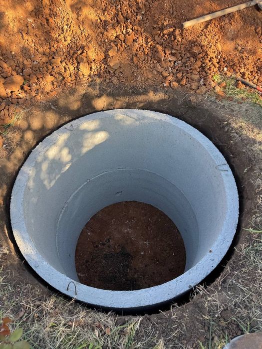 Септик под ключ, сливная яма под ключ, монтаж водопровода/канализации