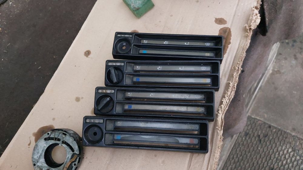 Панелька печки бампери Гольф 2, Б3,4