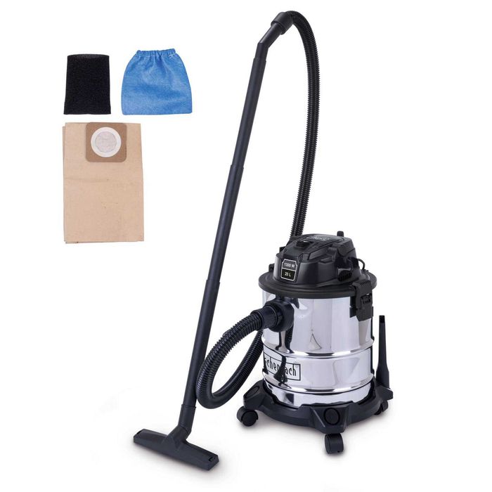 Пилосос для вологого та сухого прибирання Scheppach WDV20-BE - 1200 Вт