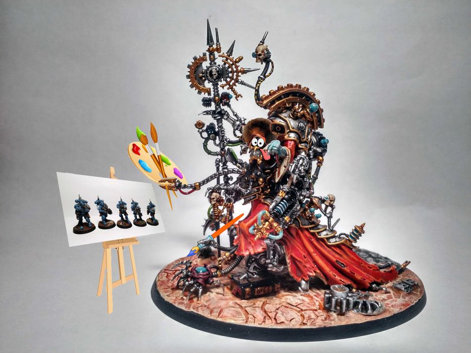 Miniatures painting Ukraine / Фарбування мініатюр Україна / Warhammer