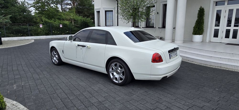 Rolls-Royce  auto do ślubu rolls royce wynajem na wesele ślub