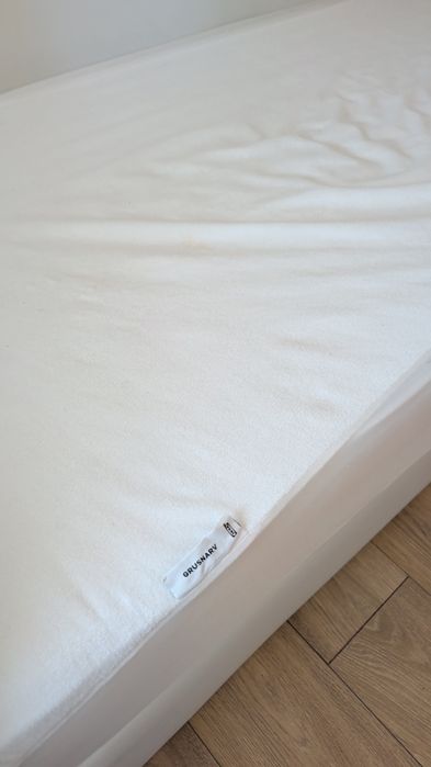 Cama de solteiro 90x200 + colchão memory foam | com arrumação