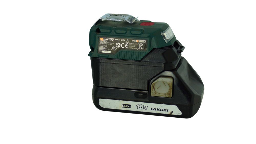 Adapter baterii Hikoki 18V do narzędzi Parkside X20V