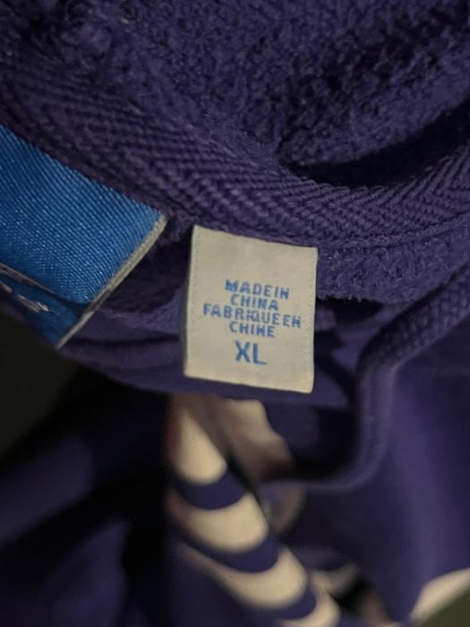 Bluza z kapturem Adidas og Vintage fiolet rozmiar XL