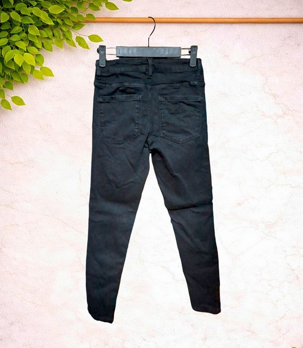 Czarne rurki Sinsay Skinny High Waist | Rozmiar 36 (S)