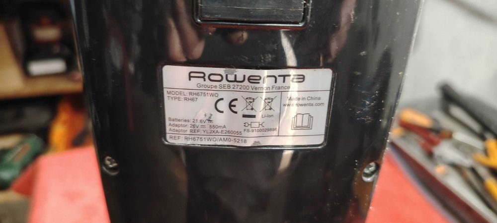 Rowenta  aspirador dual force   RH6751 WO