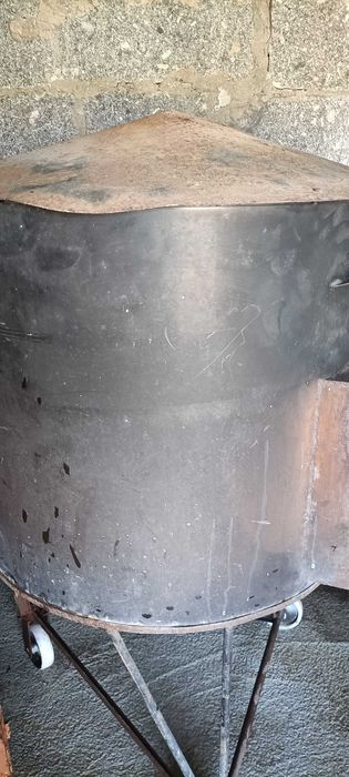Forno de lenha  rodas 80 cm