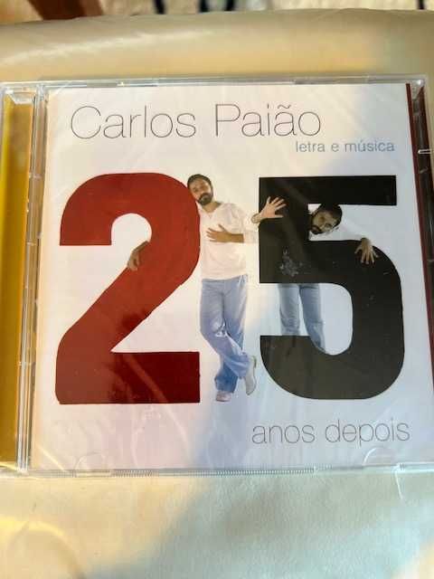 Carlos Paião: 25 Anos Depois CD Duplo Novo e Selado