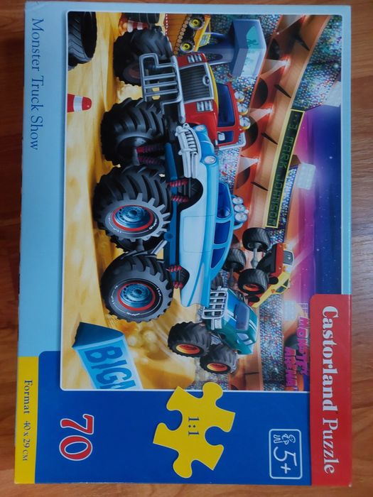 Пазли Castorland Big Машини Шоу Монстр траків 70дет