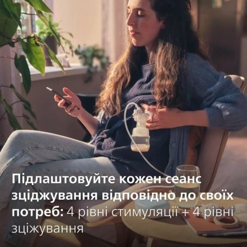 Електронний молоковідсмоктувач Philips Avent SCF323/11