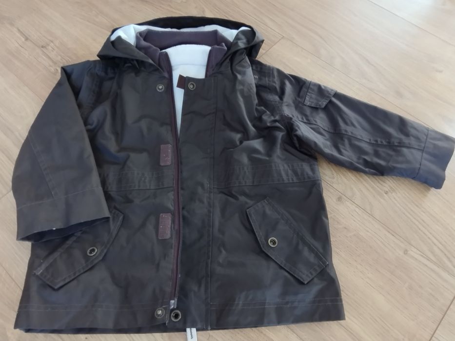 Kurtka Decathlon z odpinanym polarem 86 / 92
