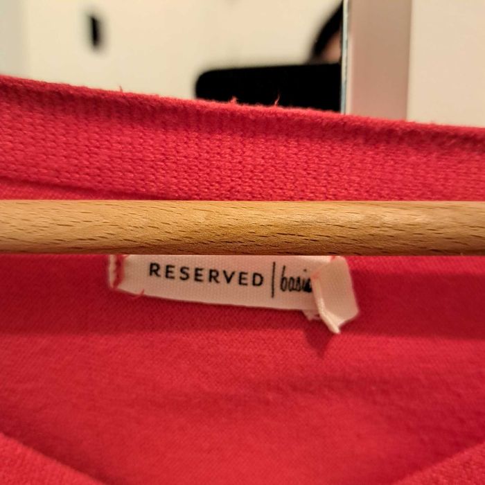 Sweter czerwony Reserved M