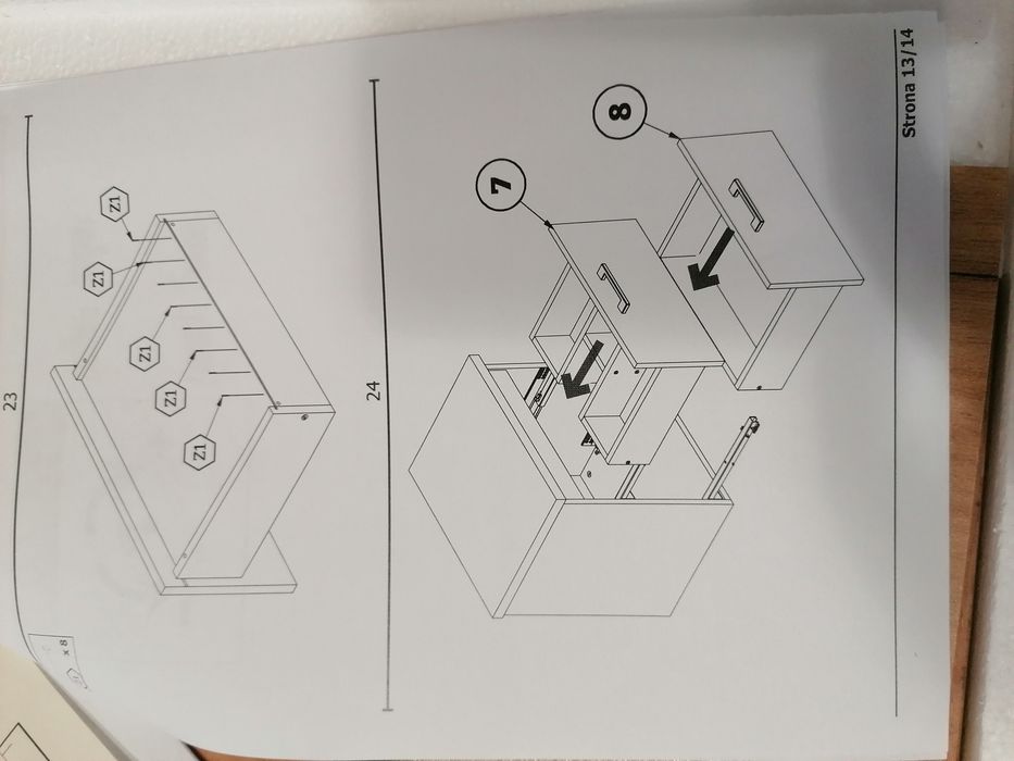 Szafka umywalkowa wisząca LUNA 80 NOWA!!!