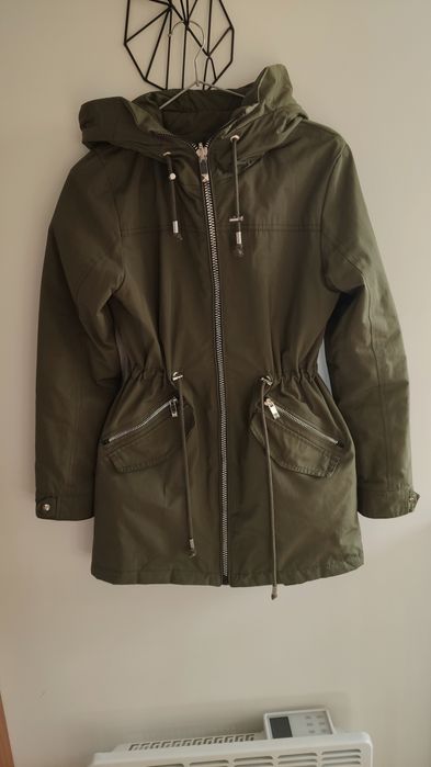 Kurtka XS parka khaki