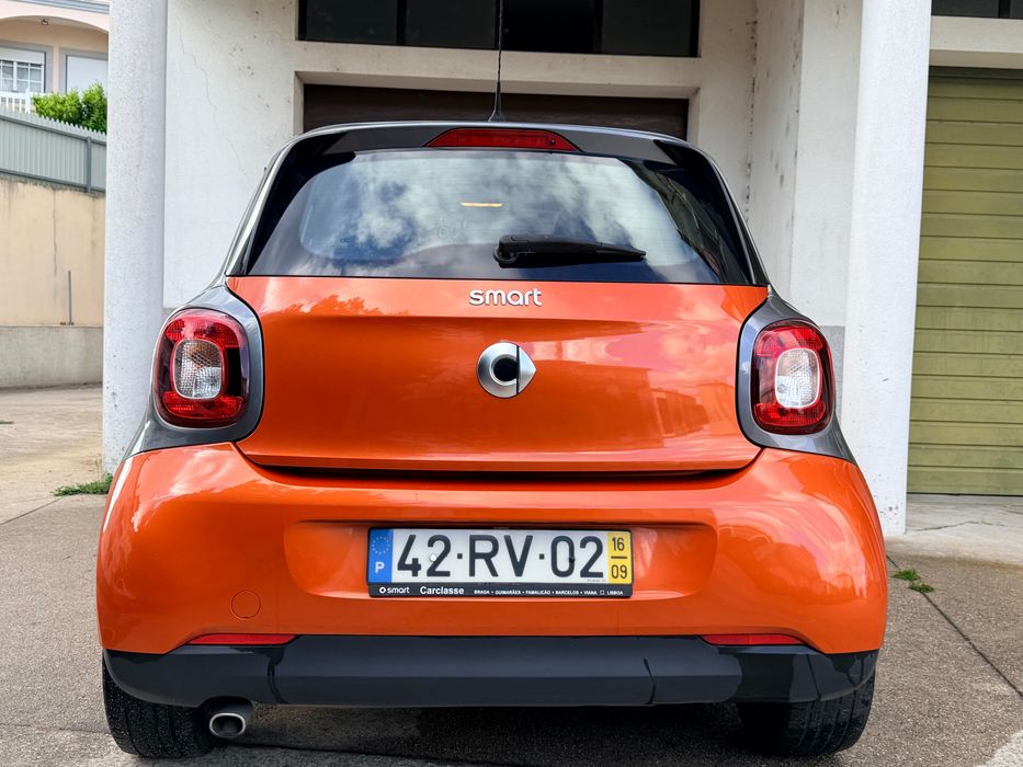 Smart Forfour 0.9 Turbo 90cv Twinamic MUITO ECONOMICO – Automático – Jantes 16