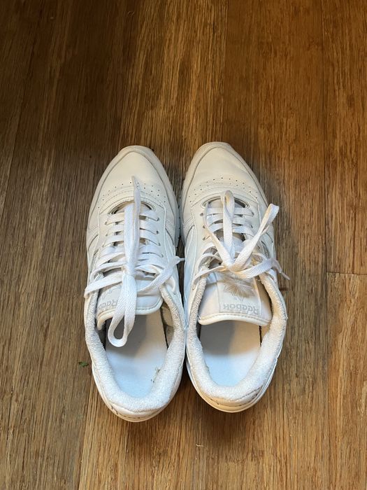 Reebok classic leather 40.5 białe