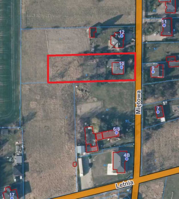 Działka 2000 m² z domem Pabianice - Widok 6