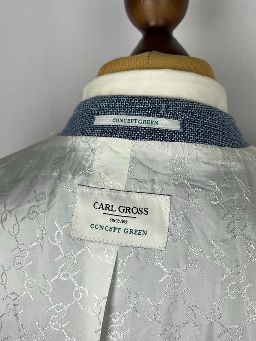 CARL GROSS Eco Wool-Blend Blazer піджак з міксу вовни Карл Гросс