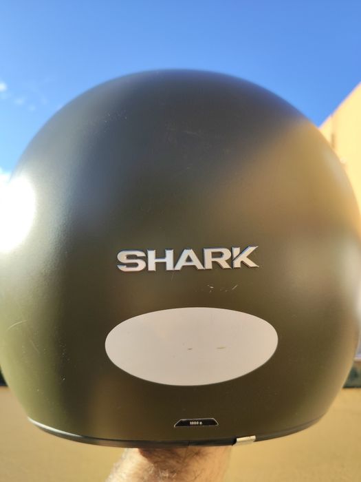 Capacete Shark Raw / Drak Verde Traz-os-Montes / Verde Tático (Mate)