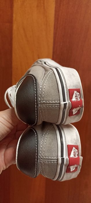 Vans cinzentas tamanho 36,5